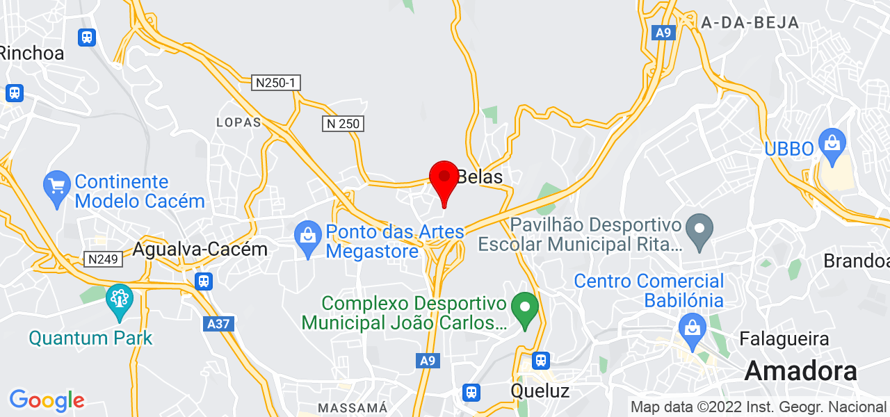 Rodrigo Velozo - Lisboa - Sintra - Karte
