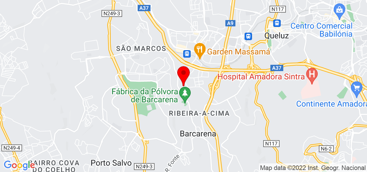 Sofia Almeida - Lisboa - Oeiras - Mapa