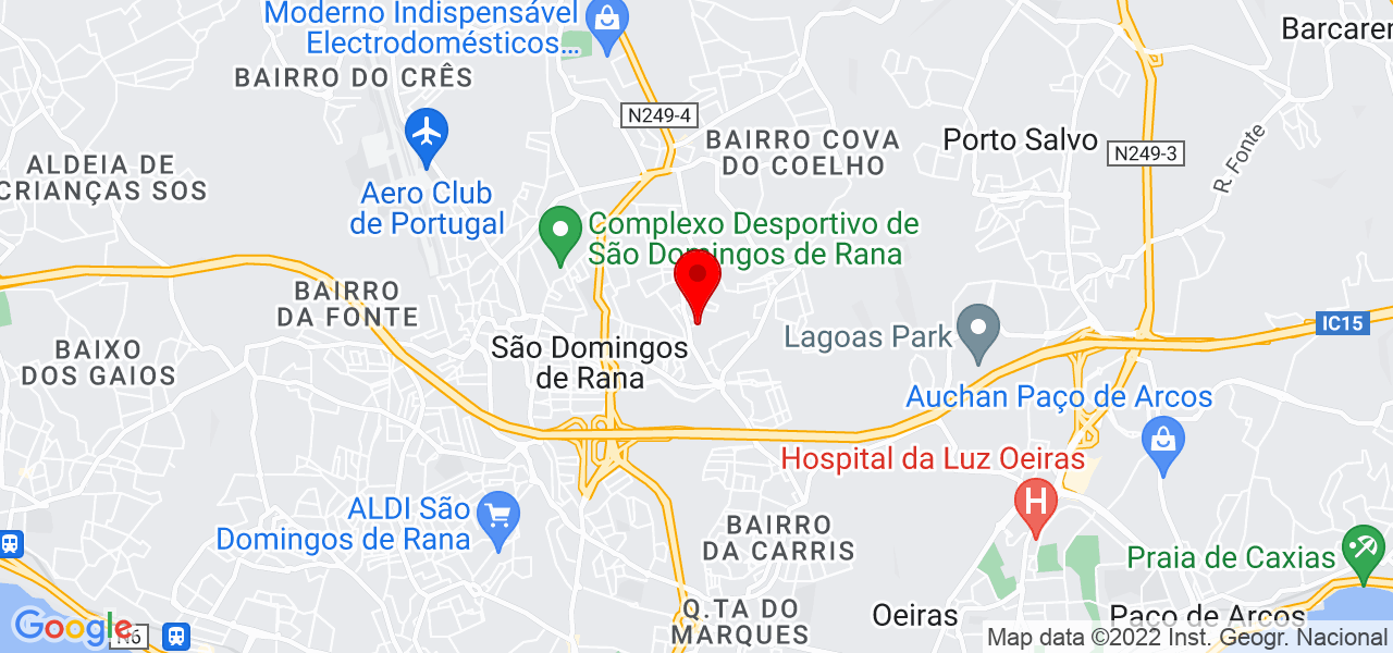 Fernando João, Arquiteto Sénior - Lisboa - Cascais - Map