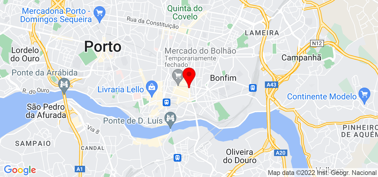 Lilian Barbosa - Porto - Porto - Mapa