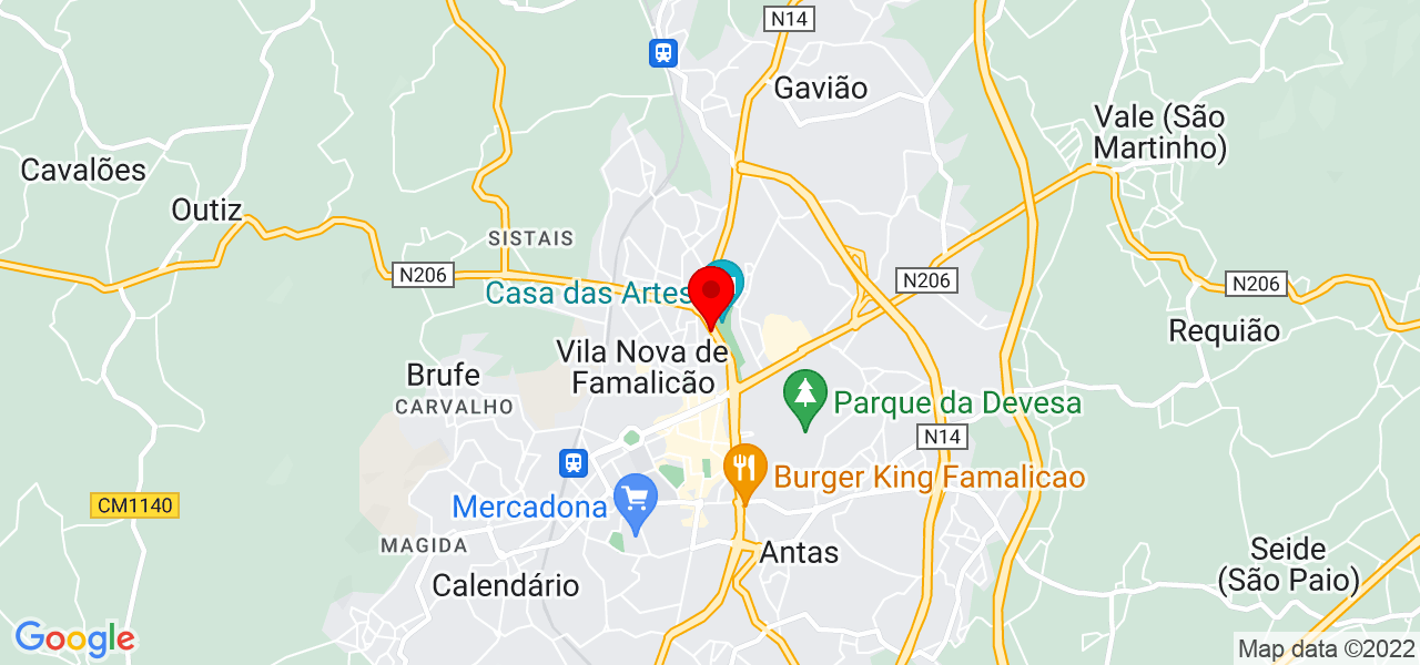 Lois_92_ali - Braga - Vila Nova de Famalicão - Mapa