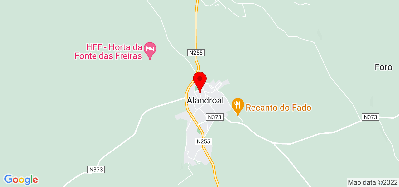i_Arq - Évora - Alandroal - Mapa