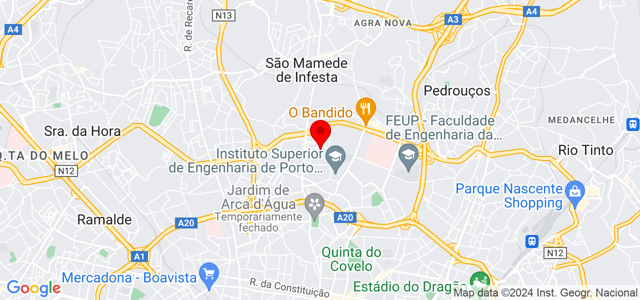 Cleibe - Porto - Porto - Mapa