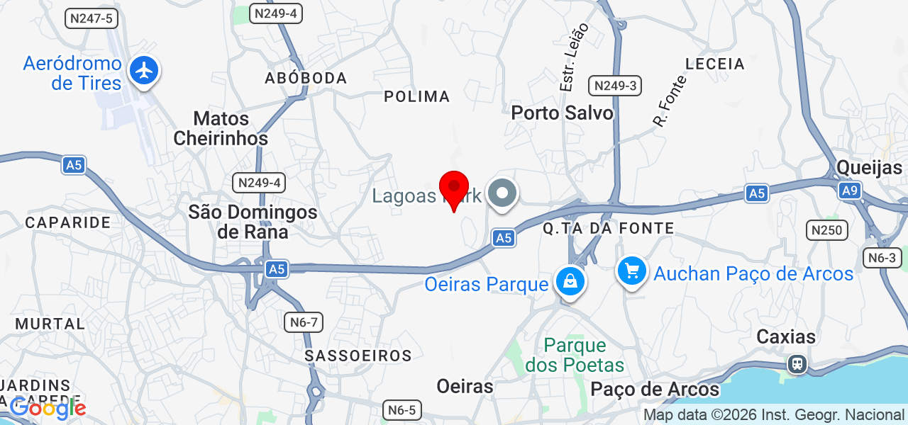 David - Lisboa - Oeiras - Mapa