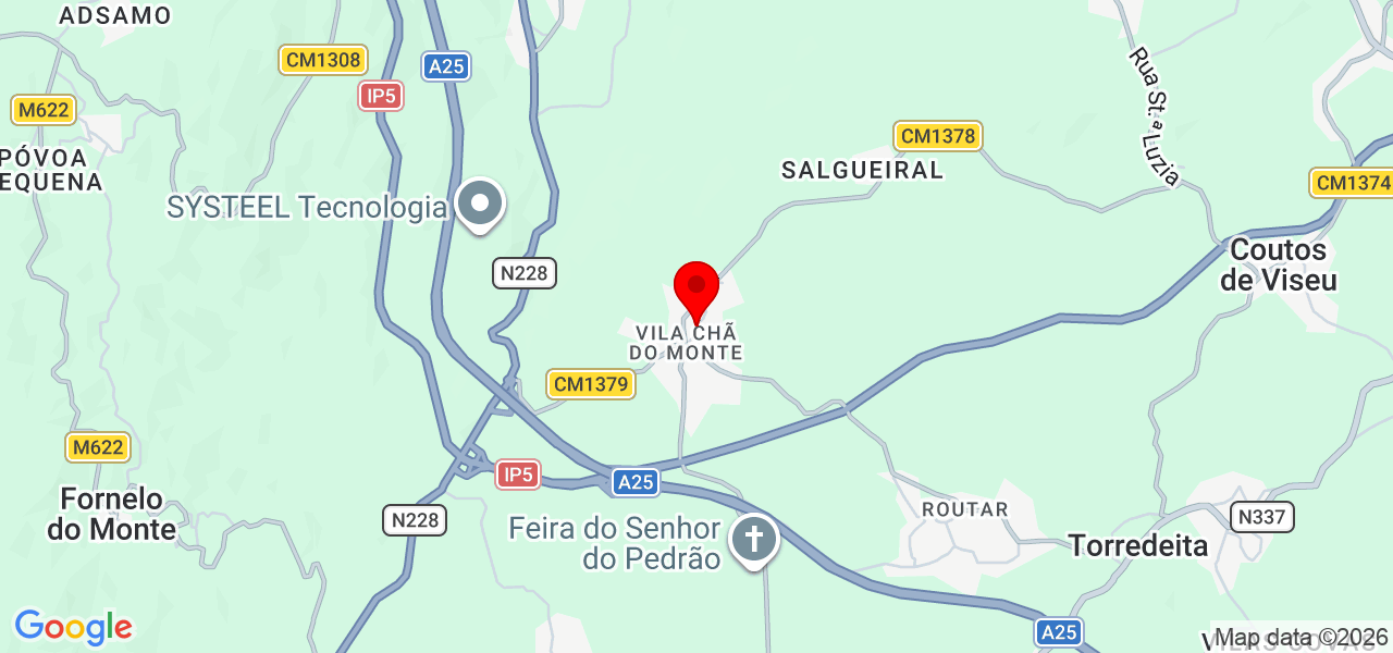 João Pereira - Viseu - Viseu - Karte