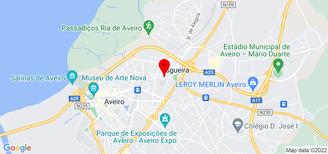 Sandra Silva - Aveiro - Aveiro - Mapa
