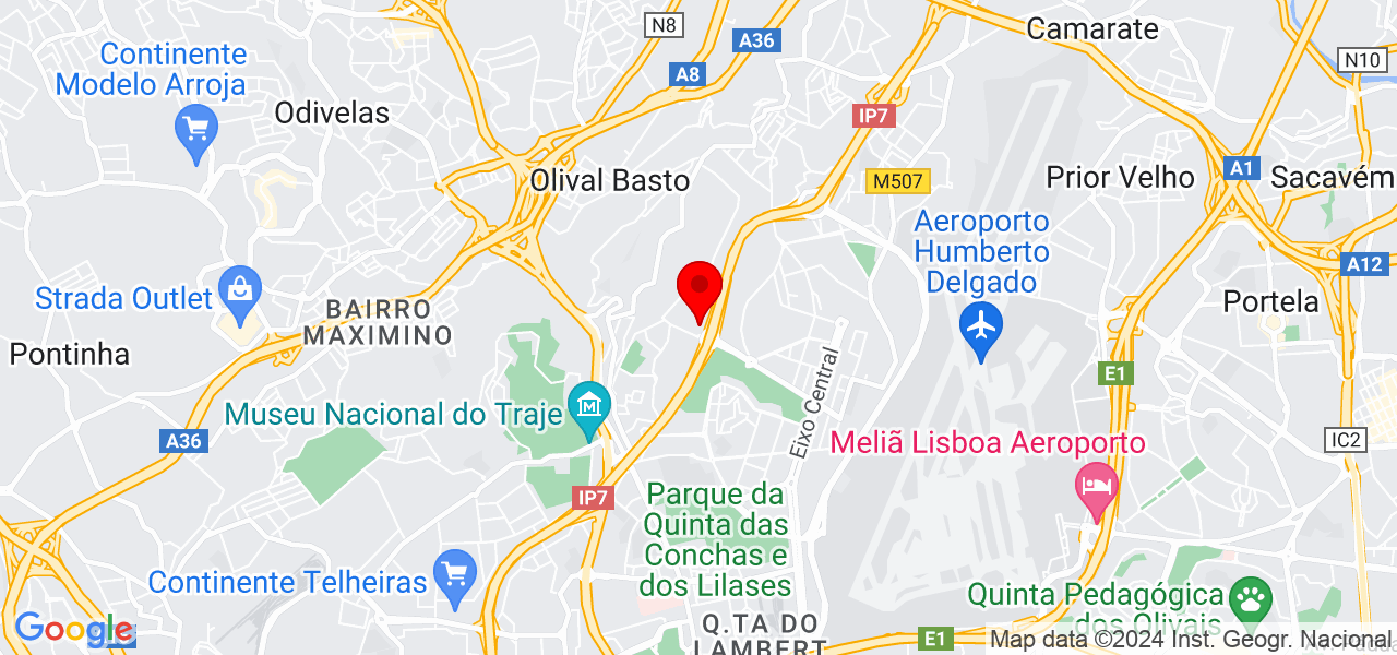 Maria Bernardo - Lisboa - Lisboa - Mapa