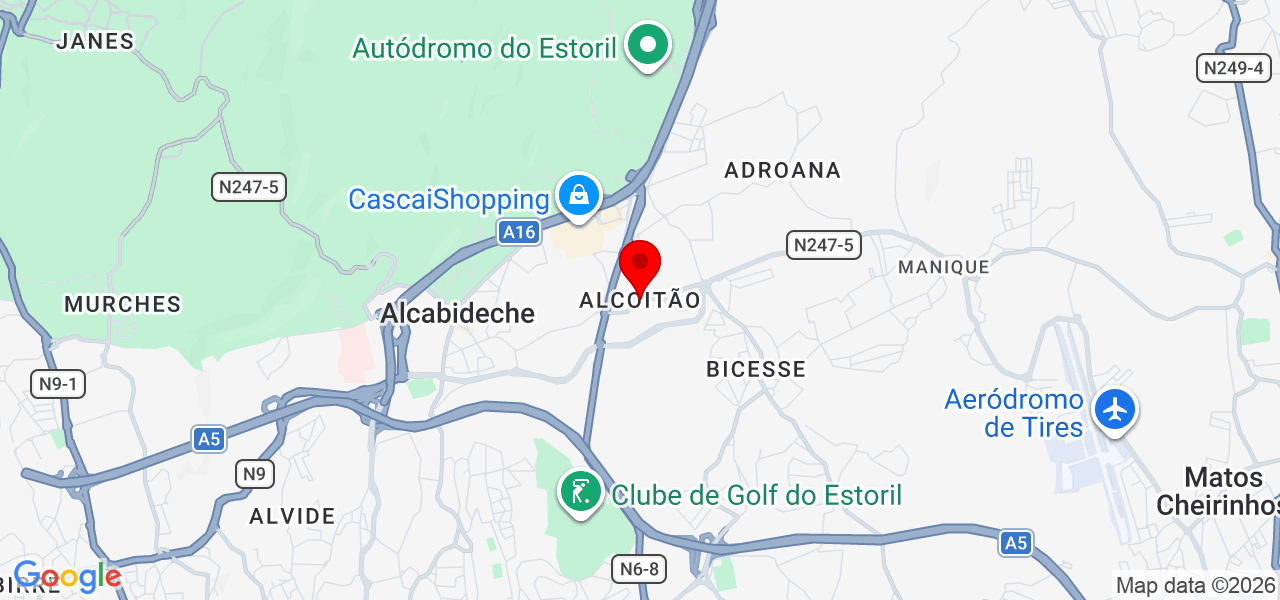 Dalva stehlgens - Lisboa - Cascais - Mapa