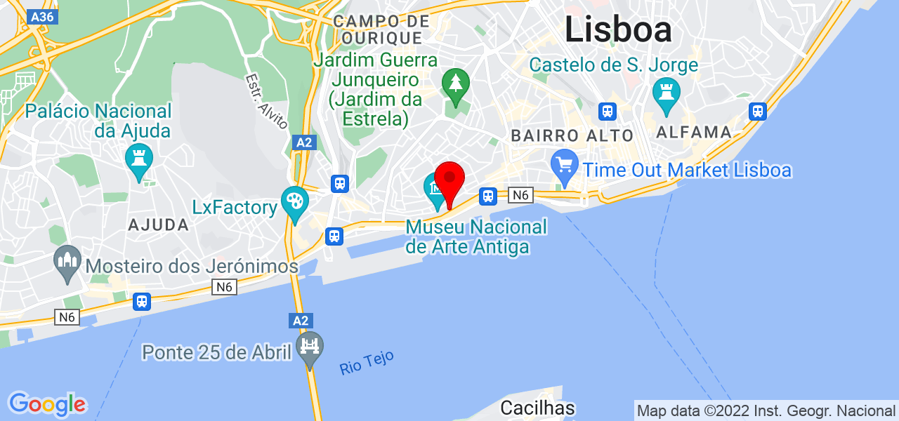 &Eacute;rica Rodrigues - Lisboa - Lisboa - Mapa