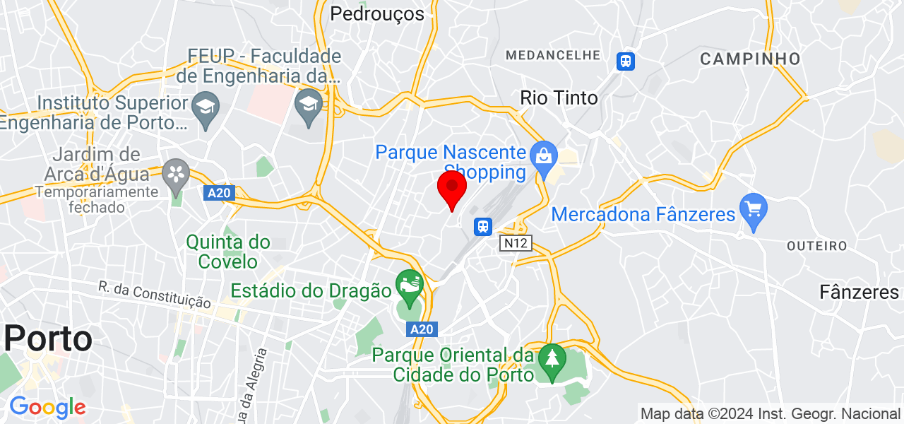 Borges pladur - Porto - Porto - Mapa