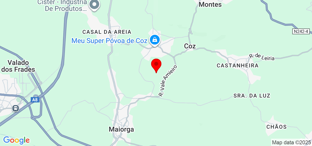 Labr Serviços Cleaning - Leiria - Alcobaça - Map