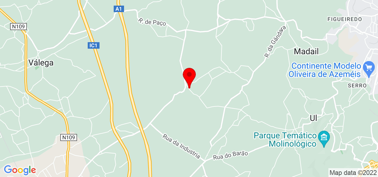 Edgar Marquez - Aveiro - Estarreja - Map