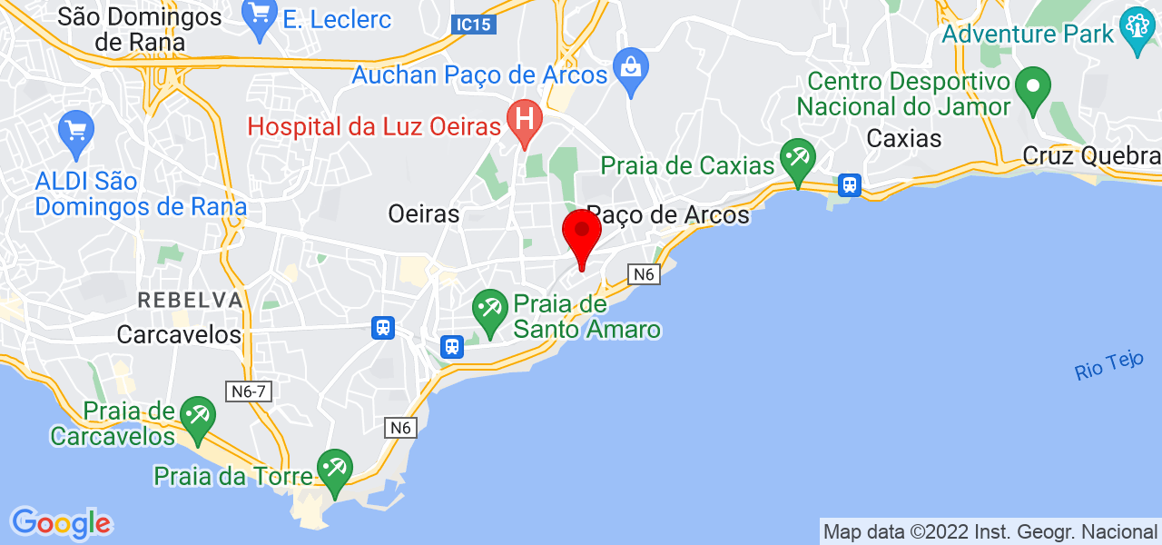 Lucas Da Matta - Lisboa - Oeiras - Map
