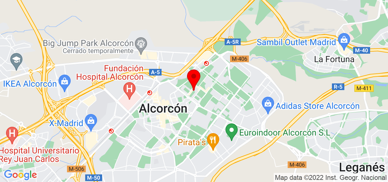 Miguel Botia - Comunidad de Madrid - Alcorcón - Mapa