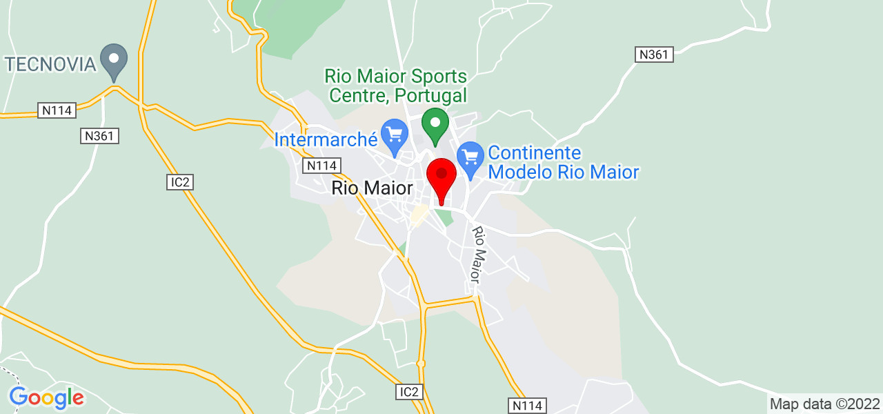 Adrian Matei - Santarém - Rio Maior - Mapa