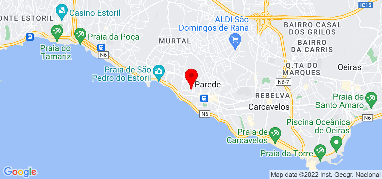 Marcos Henriques - Lisboa - Cascais - Mapa