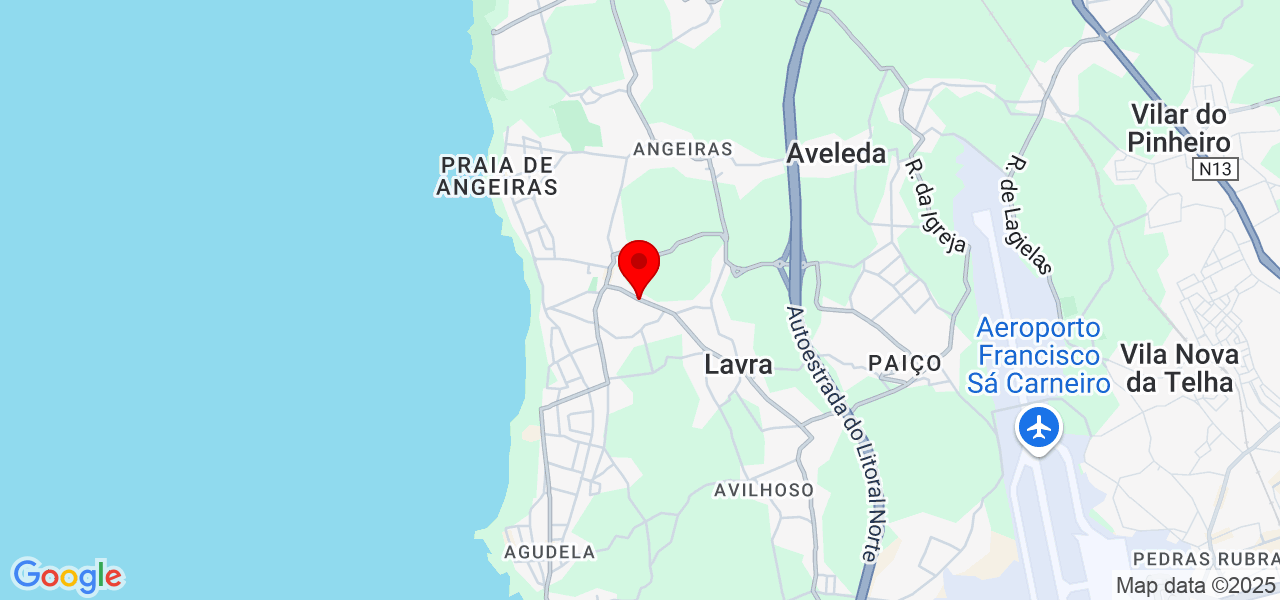 Amanda Kellen - Porto - Matosinhos - Mapa
