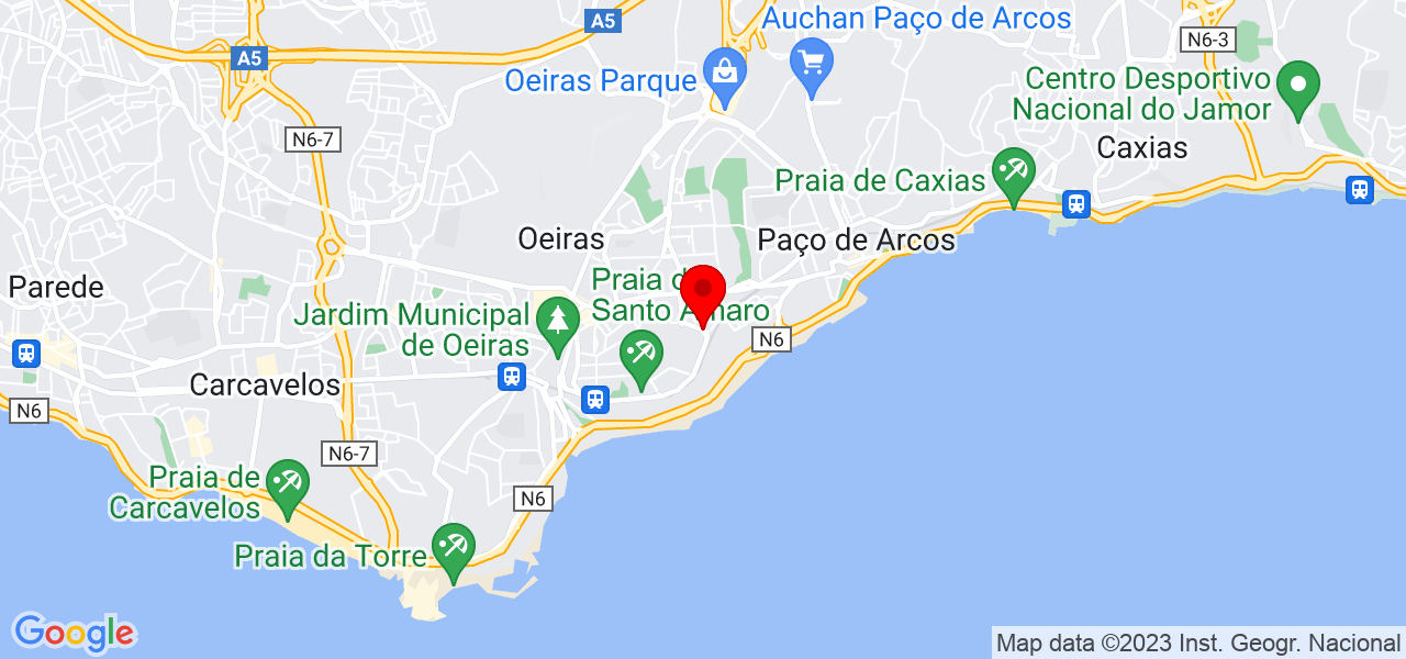 Gustavo Eletricista - Lisboa - Oeiras - Mapa