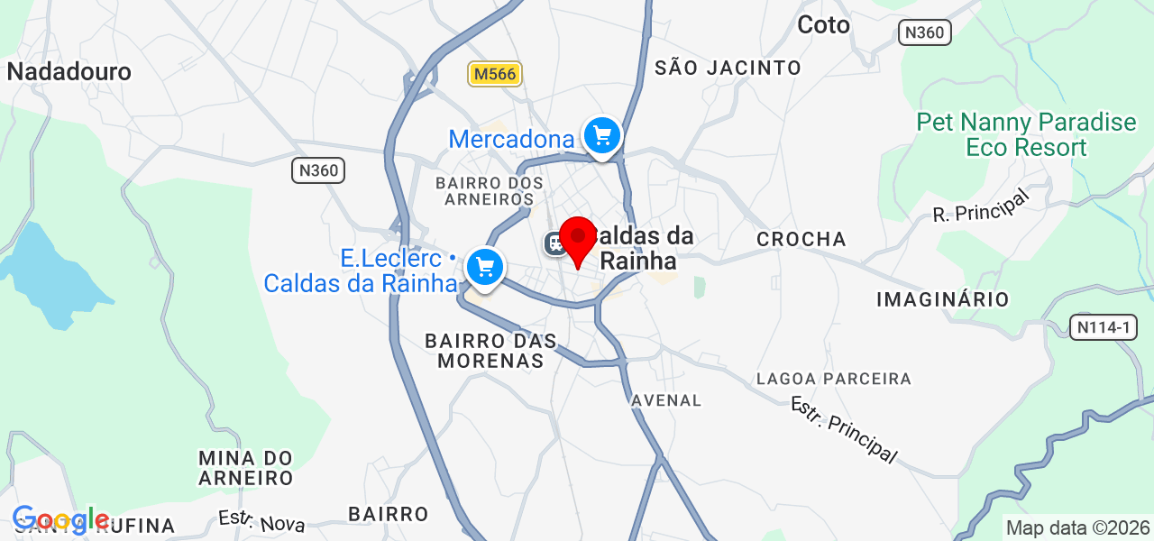 Capoeira Caldas - Leiria - Caldas da Rainha - Map