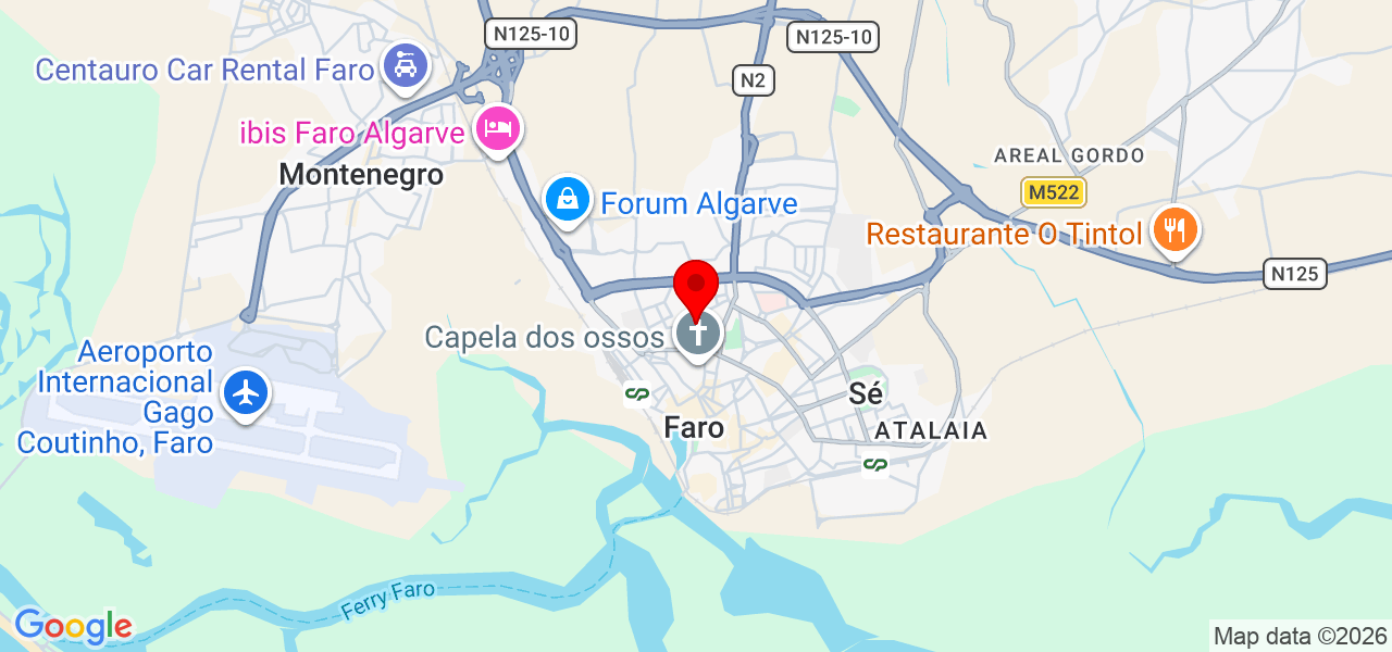Ana Soares - Faro - Faro - Karte