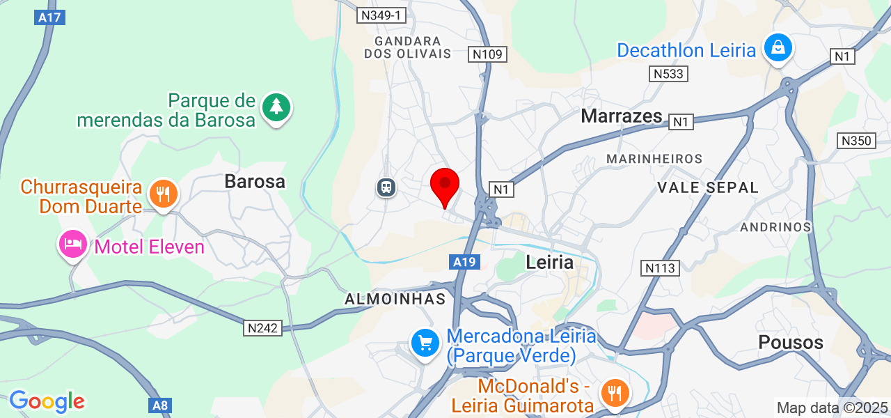 Centro de Formação & Educação O Mais Saber - Leiria - Leiria - Karte
