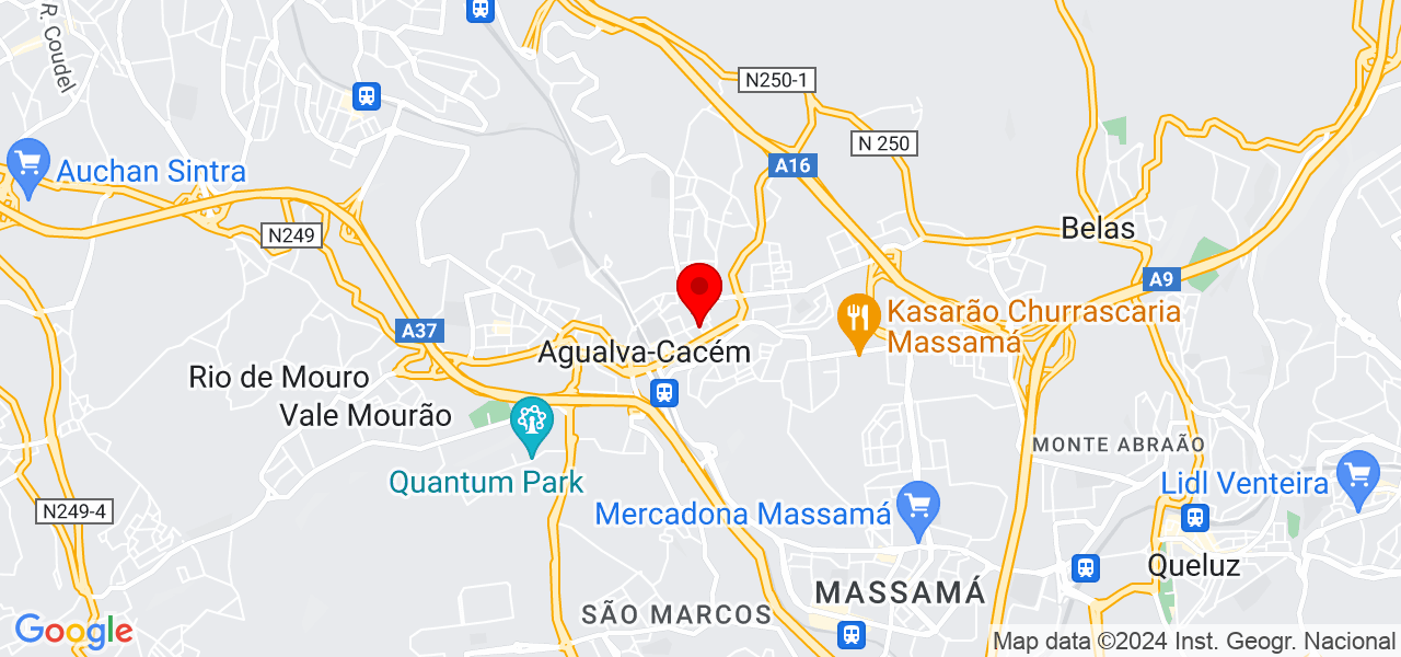 Dom&eacute;stica - Lisboa - Sintra - Mapa