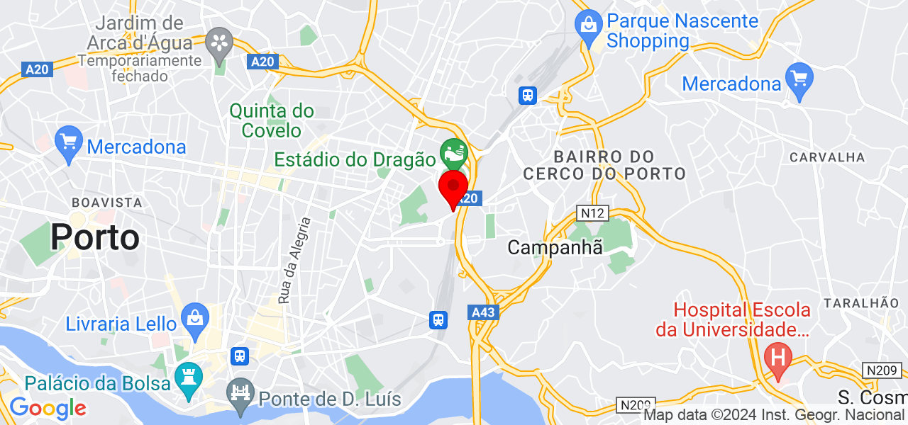 Ana Laura Vianna - Porto - Porto - Map