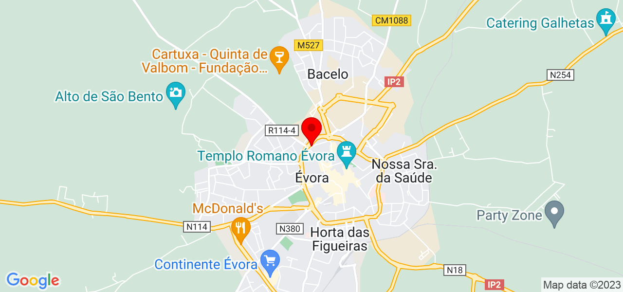Ana Sousa - Évora - Évora - Mapa