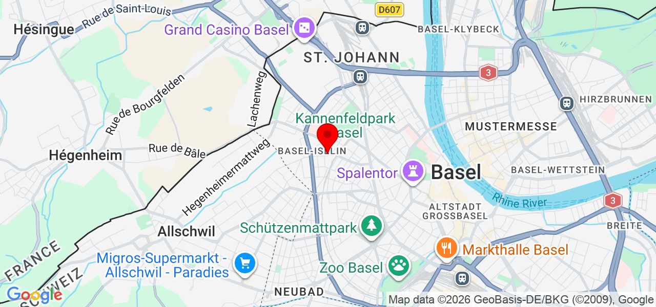 Arnautu Keramik - Basel-Stadt - Basel - Mapa