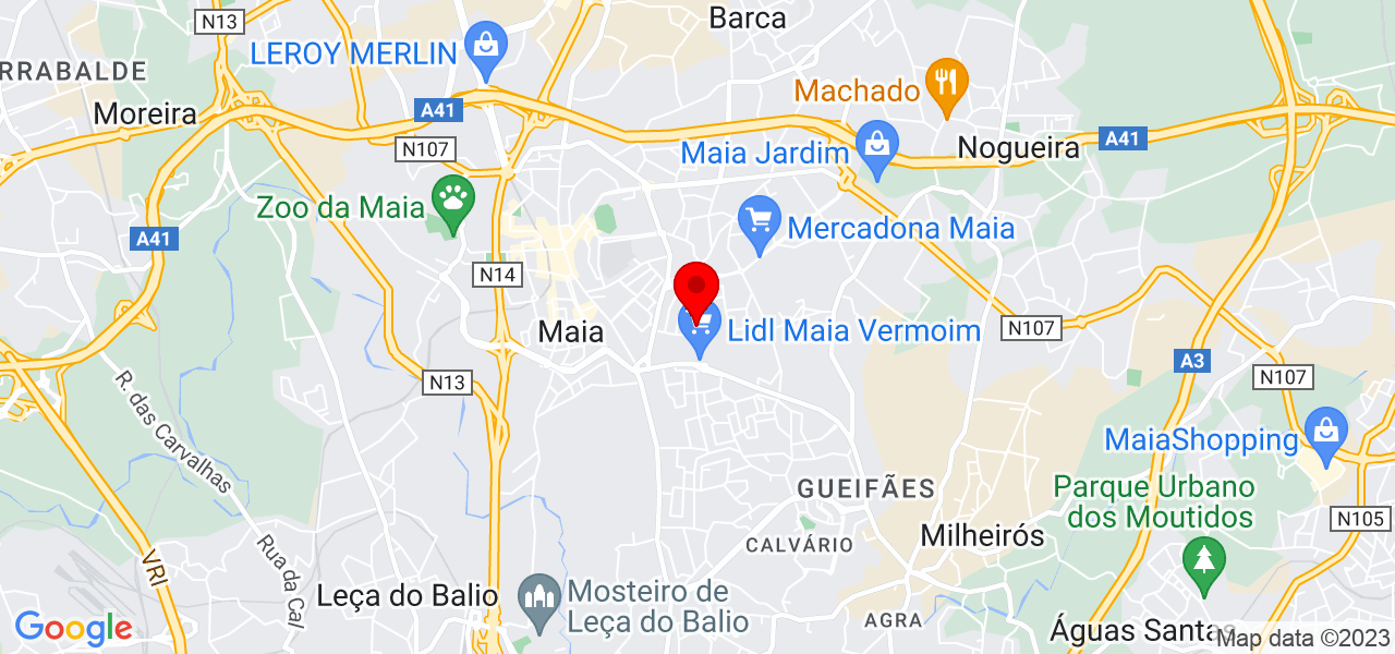 Cristiano maia - Porto - Maia - Mapa