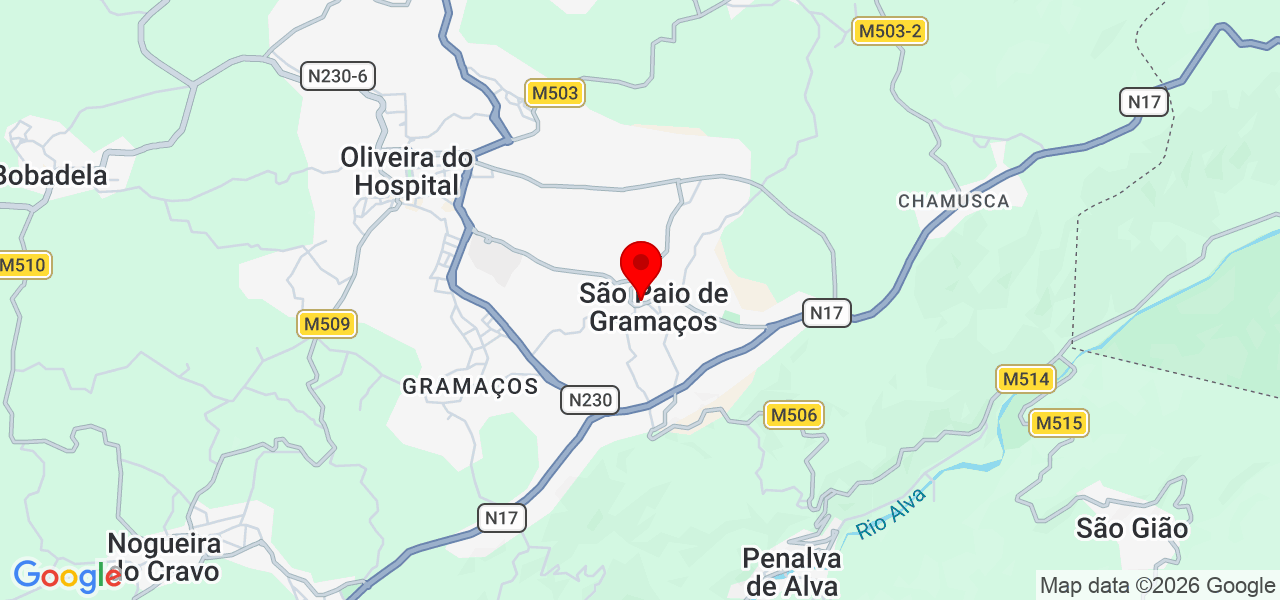 G&A RENOVA - Coimbra - Oliveira do Hospital - Map
