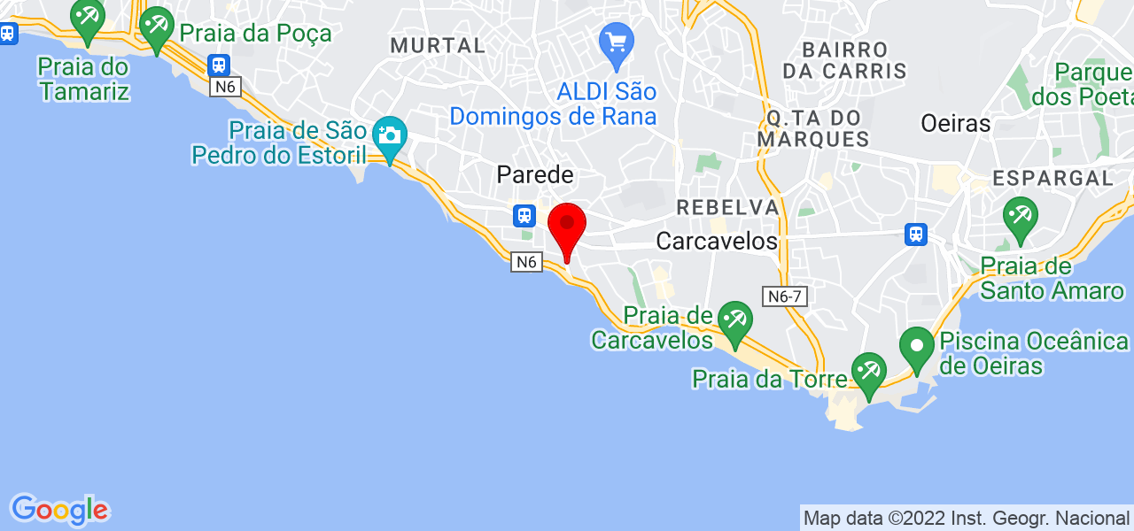 THYRZA - Lisboa - Cascais - Carte