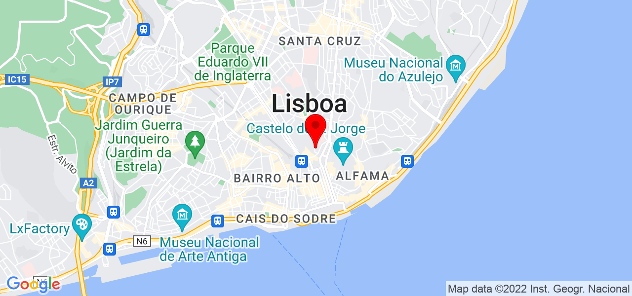 Maria SilvaniaGomes Ferreira - Lisboa - Lisboa - Mapa