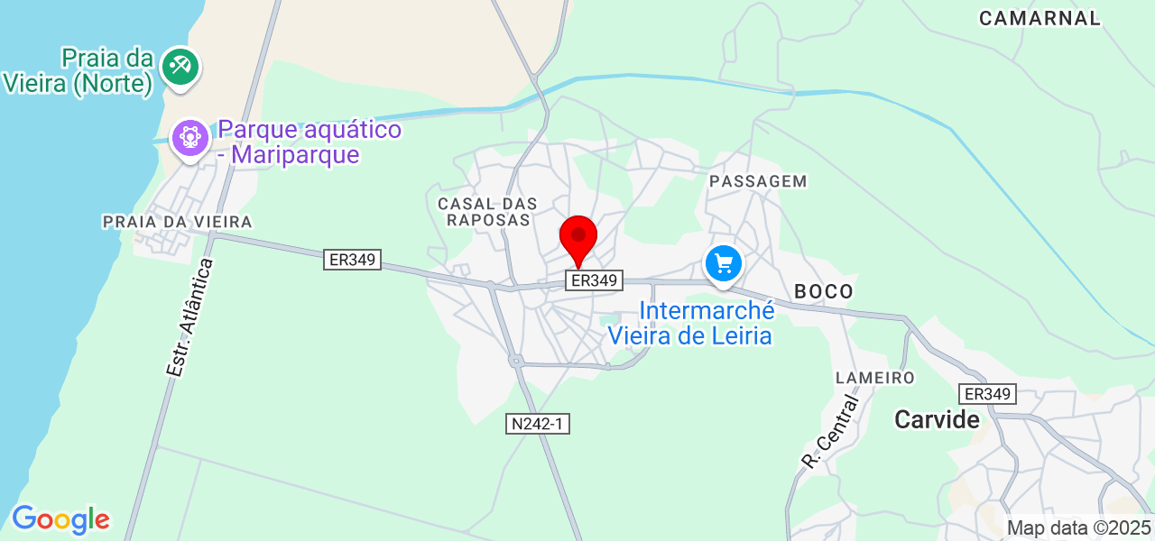 Miguel Rolo - Leiria - Marinha Grande - Mapa