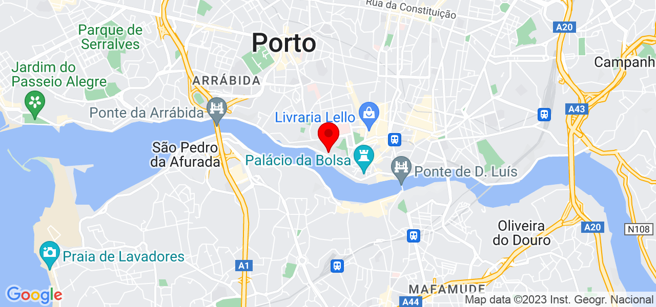 Esmeralda Rangel - Porto - Porto - Mapa