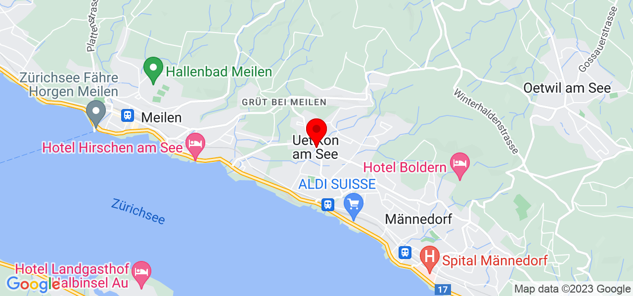 Anna - Zürich - Uetikon am See - Karte