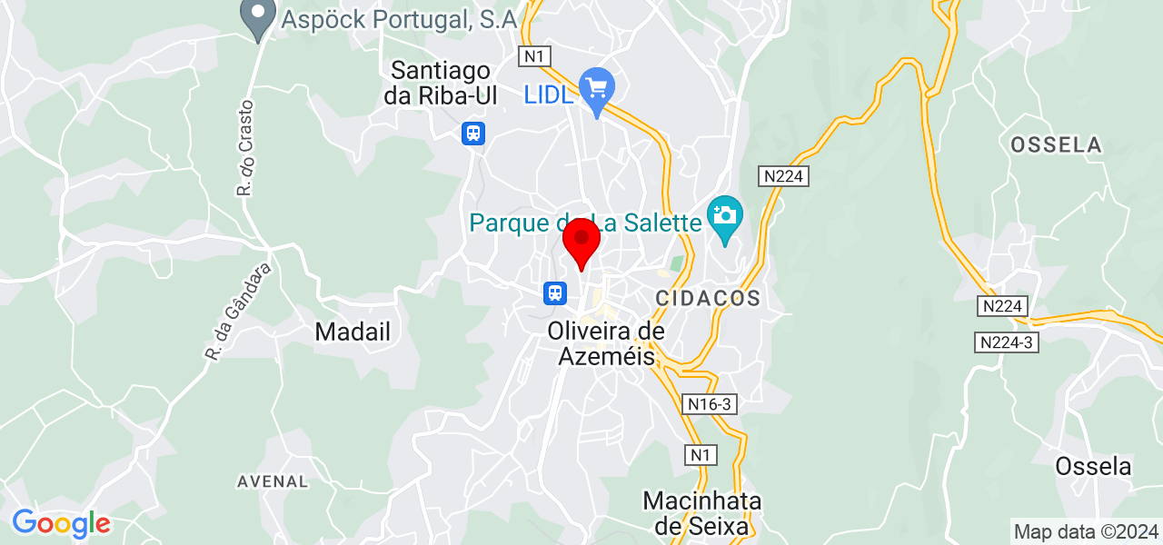 Nuno duarte serralheiro/ soldador - Aveiro - Oliveira de Azeméis - Karte
