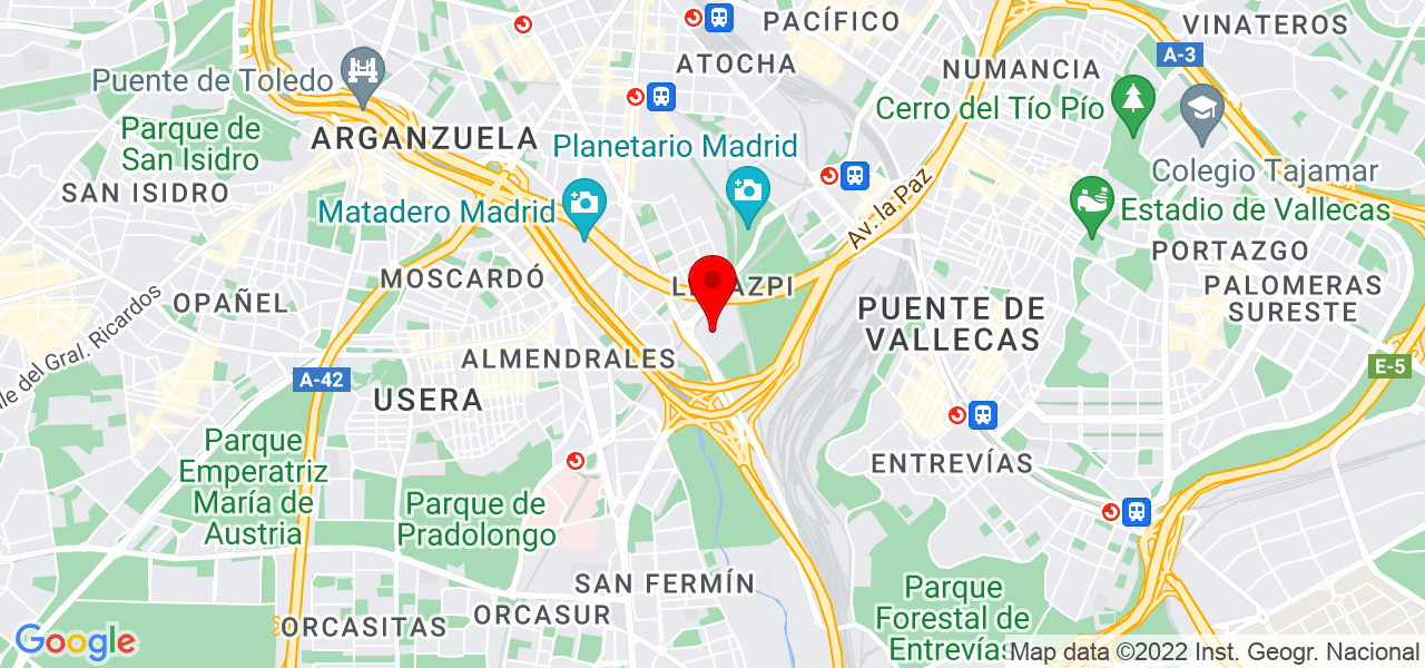 PONTENFORMA - Comunidad de Madrid - Madrid - Mapa