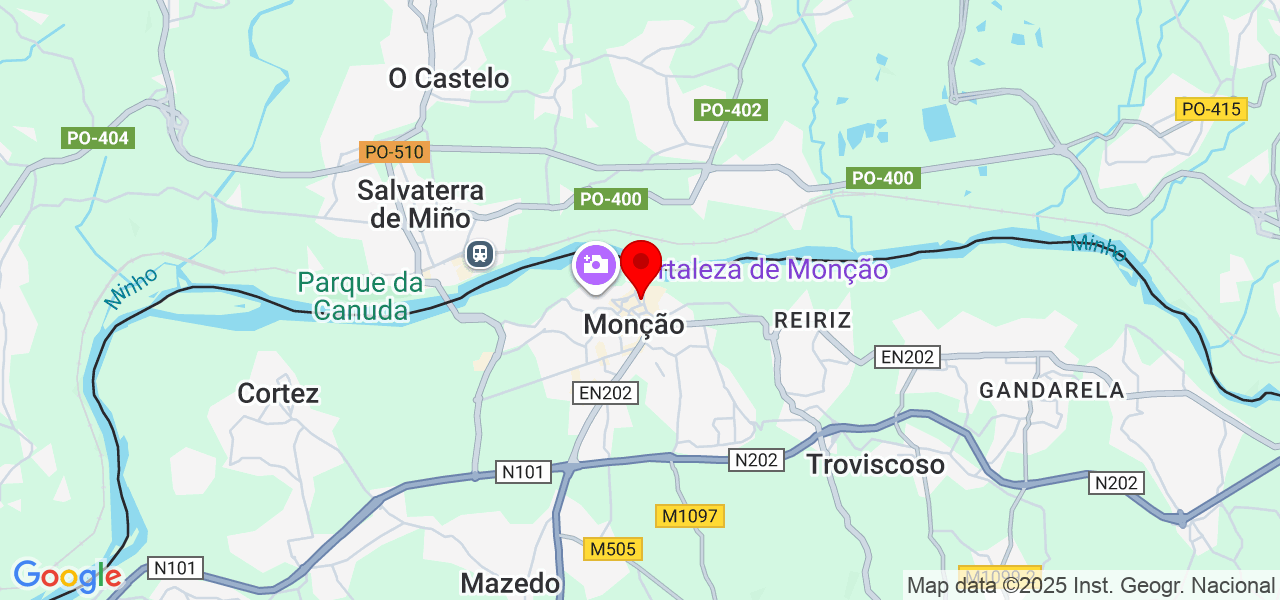 Isabela - Viana do Castelo - Monção - Karte