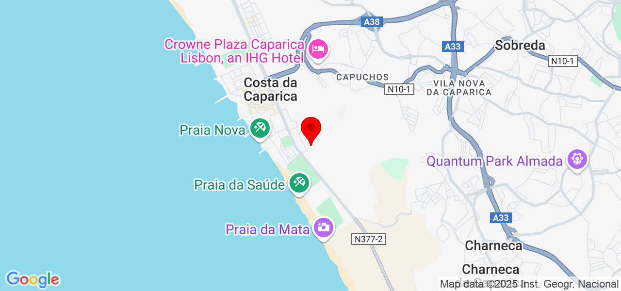 Lara Rodrigues - Setúbal - Almada - Mapa