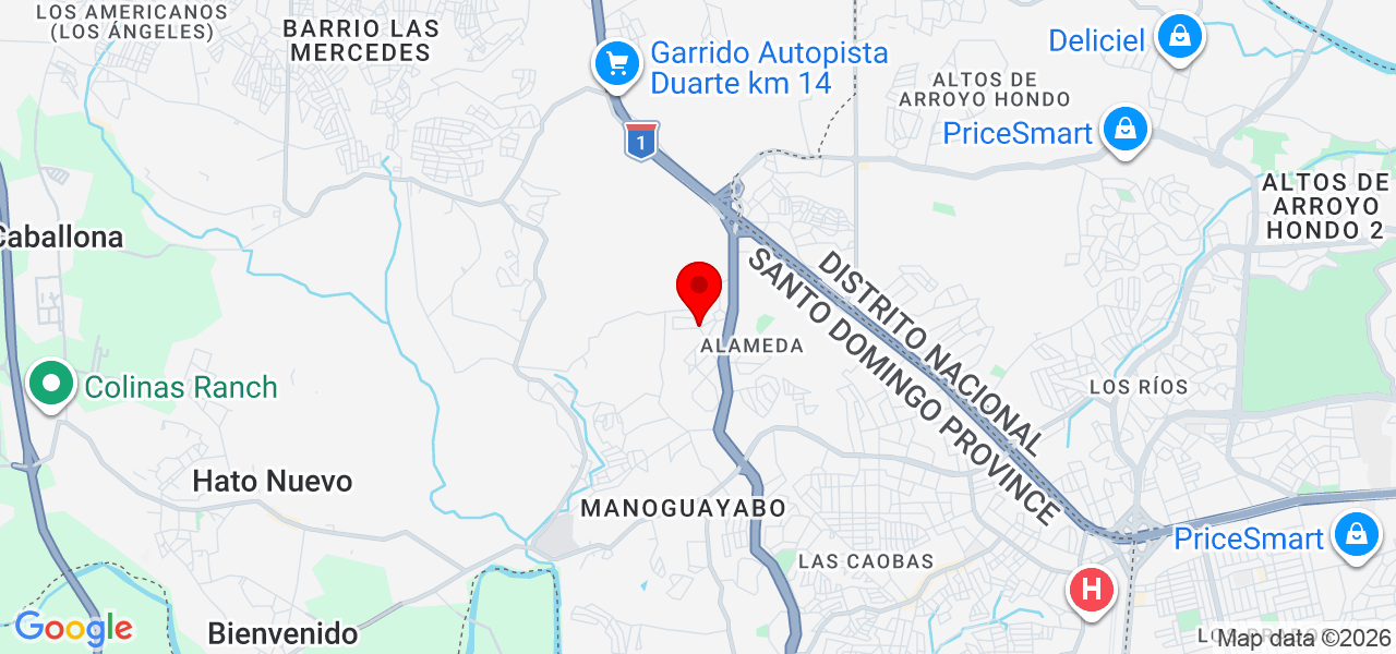 Pricila miliano - Santo Domingo - Santo Domingo Norte - Map