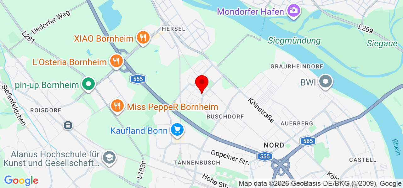 Gunkel - Nordrhein-Westfalen - Bonn - Carte