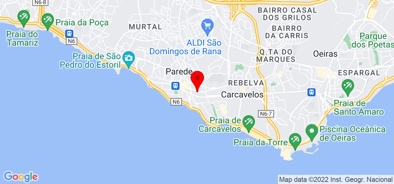 A Minha PT - Lisboa - Cascais - Mapa