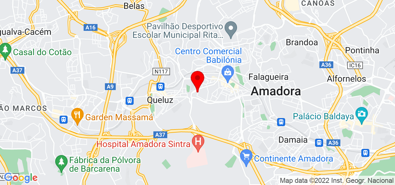 Ruben - Lisboa - Amadora - Mapa