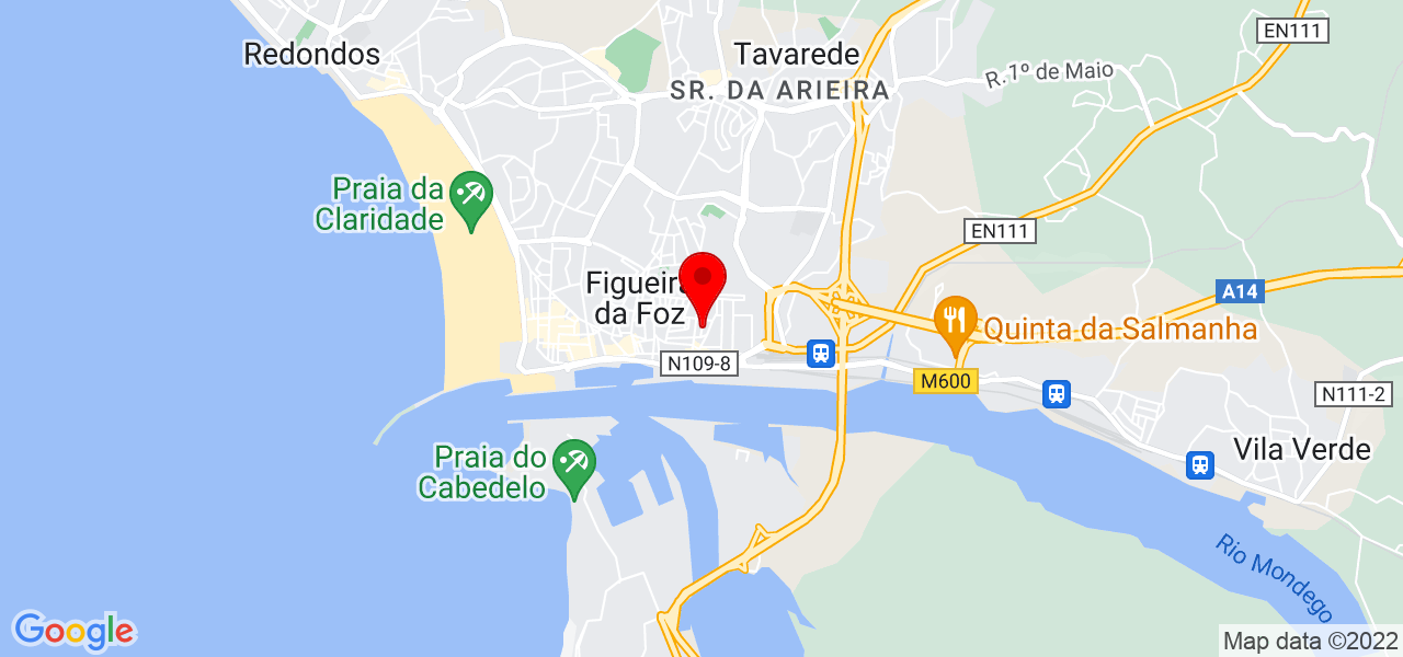 Paula Cristina Santos Duarte - Coimbra - Figueira da Foz - Mapa