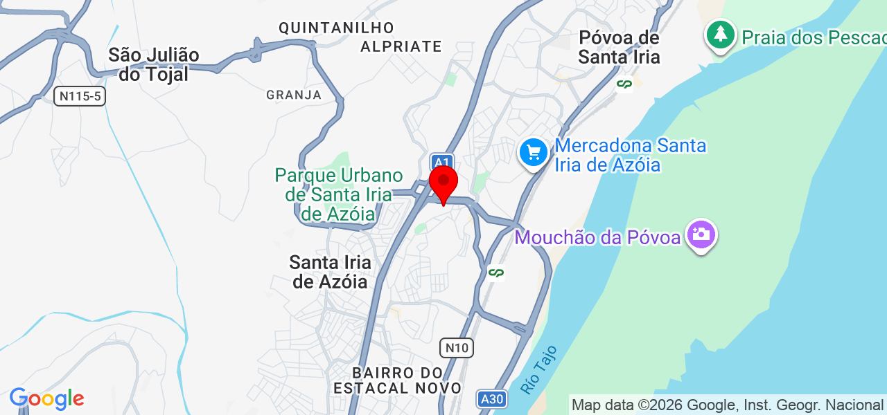 Junior Troleis - Lisboa - Loures - Mapa