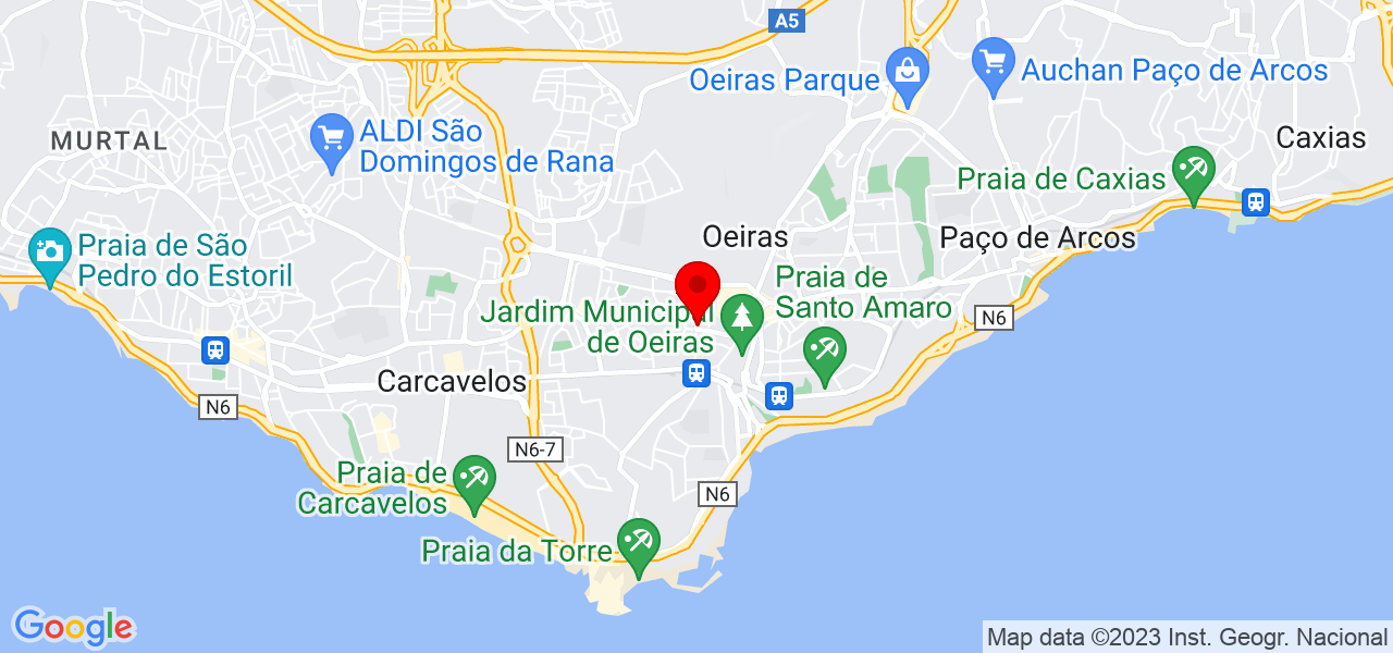 Mariana Brito - Lisboa - Oeiras - Mapa