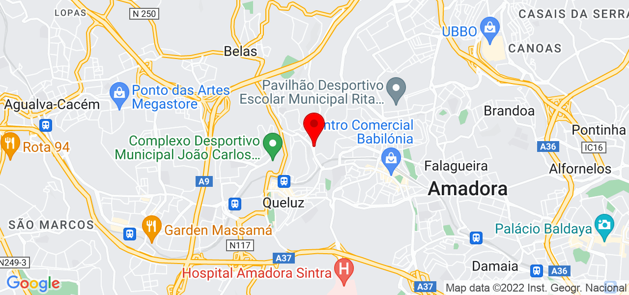 Patr&iacute;cia Sol&eacute; - Lisboa - Sintra - Mapa