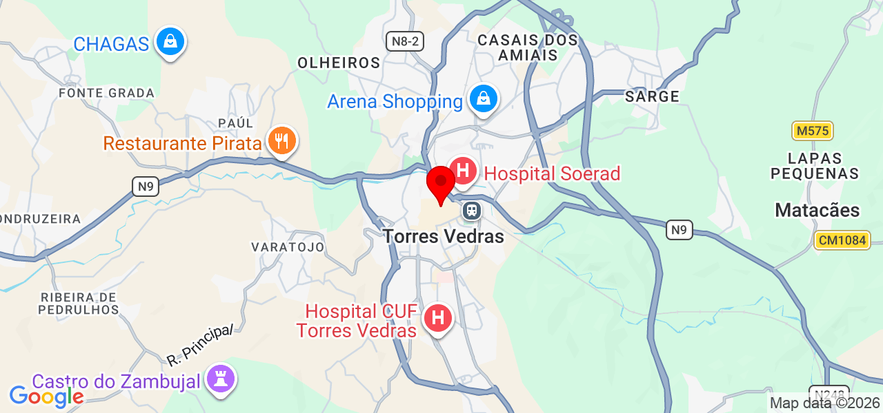 Givago e Neves - Lisboa - Torres Vedras - Carte