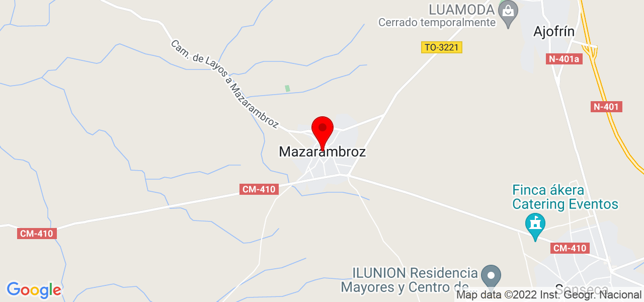 Crearconcorazon - Castilla-La Mancha - Mazarambroz - Mapa